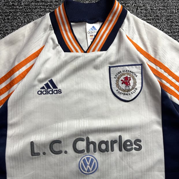 아디다스 98-99 시즌 크루 알렌산드라 어웨이 유니폼 2701