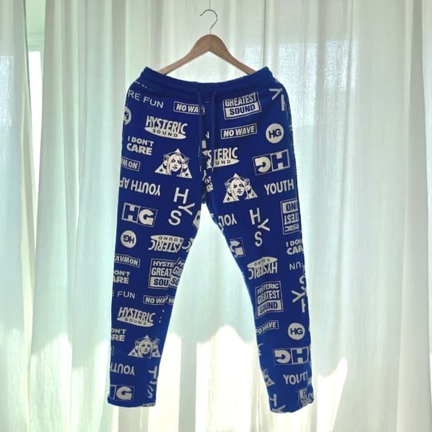 히스테릭글래머 스웨트 팬츠