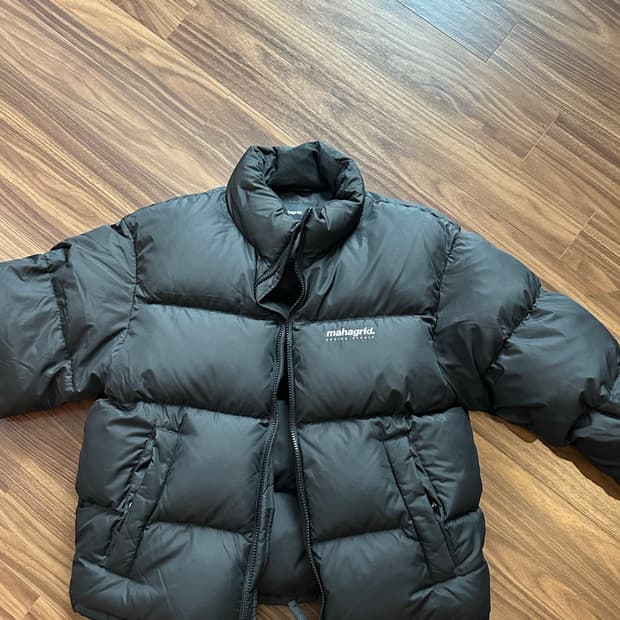 Mahagrid 덕다운 패딩 블랙 S