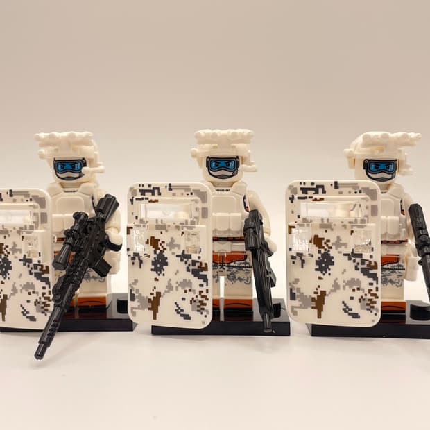 밀리터리 피규어 3종