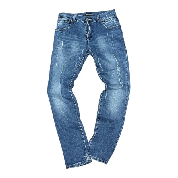 Dolce & Gabbana [14] 메탈로고 디스 데님 팬츠