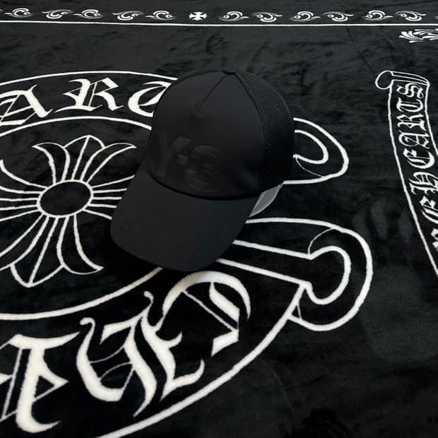Y-3 요지 야마모토 아디다스 볼캡 트러커 볼캡 블랙