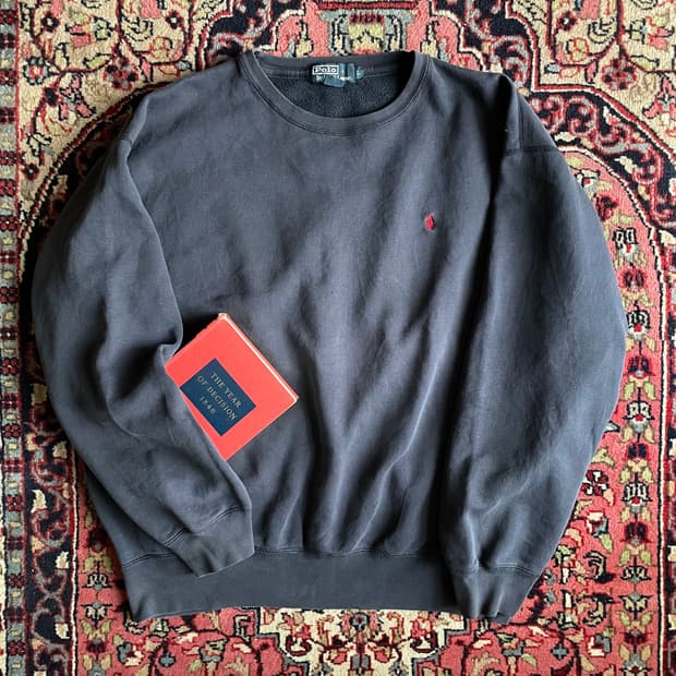 폴로 로고 맨투맨