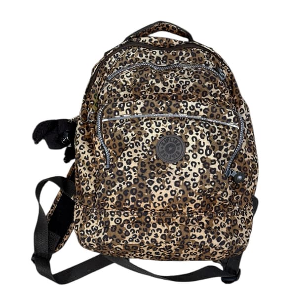 키플링 레오파드 백팩