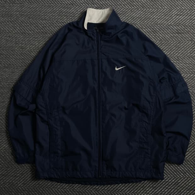 00s 나이키 스우시로고 올드스쿨 탈부착 바람막이 o 4234