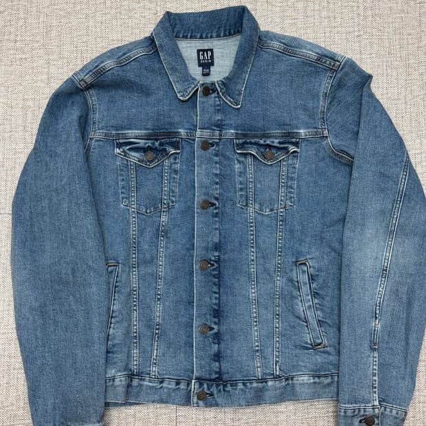 올드갭 데님 트러커 자켓