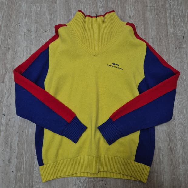 루이까스텔 골프 방풍 반집업 니트 L(100)