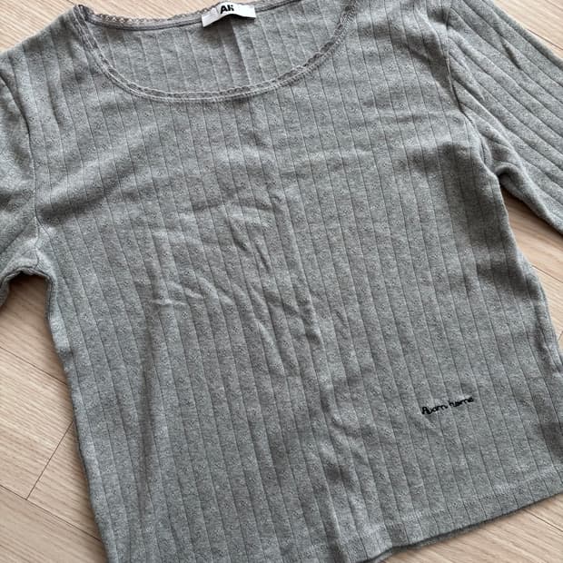 Avam home 펀칭 레이스 7부 티