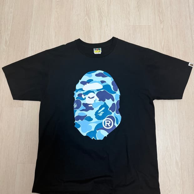 베이프 카모 블루 2XL