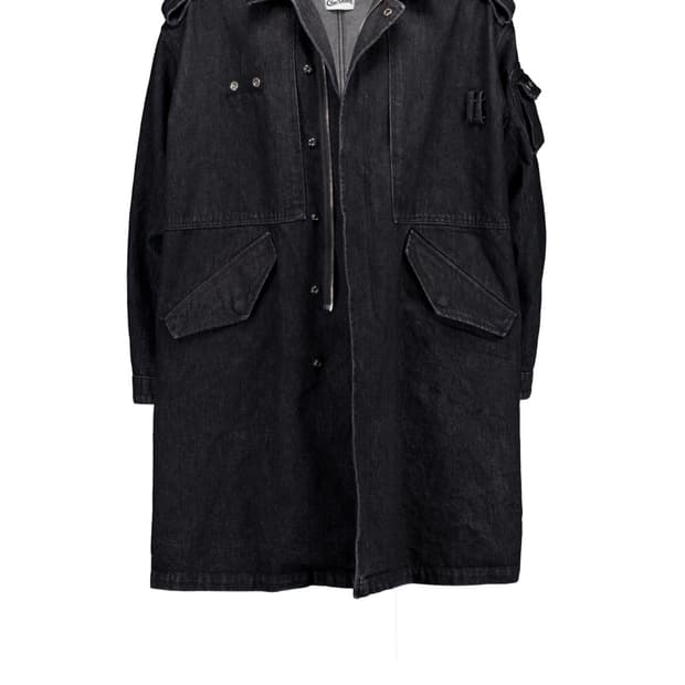  급처 포그서비스 ma-1 denim military jacket