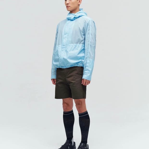 EE 바람막이 하늘색 L