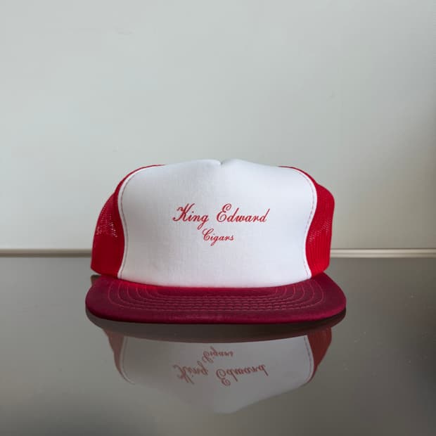 USA 빈티지 모자 볼캡 vintage cap 트러커 메쉬 레드