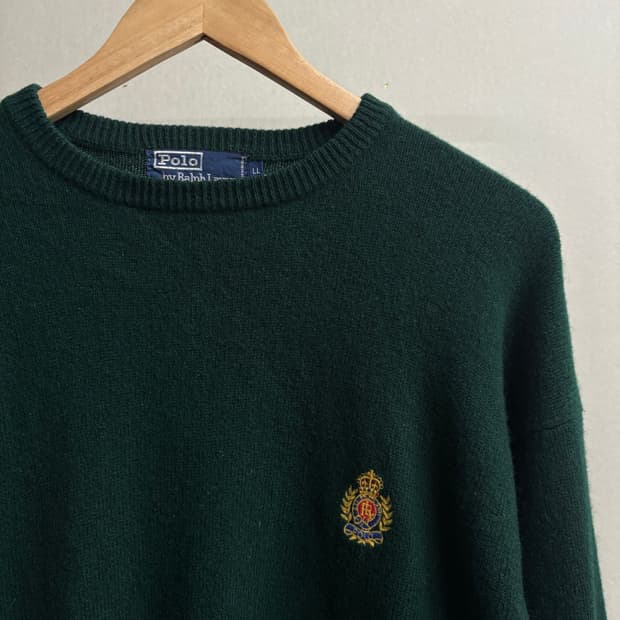 폴로 제팬 램스울 니트