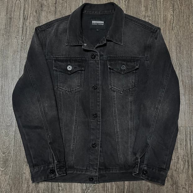 버커루 빈티지 데님 자켓