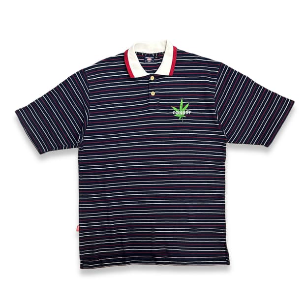 00s Conart Chronic 니트 반팔 셔츠 L 