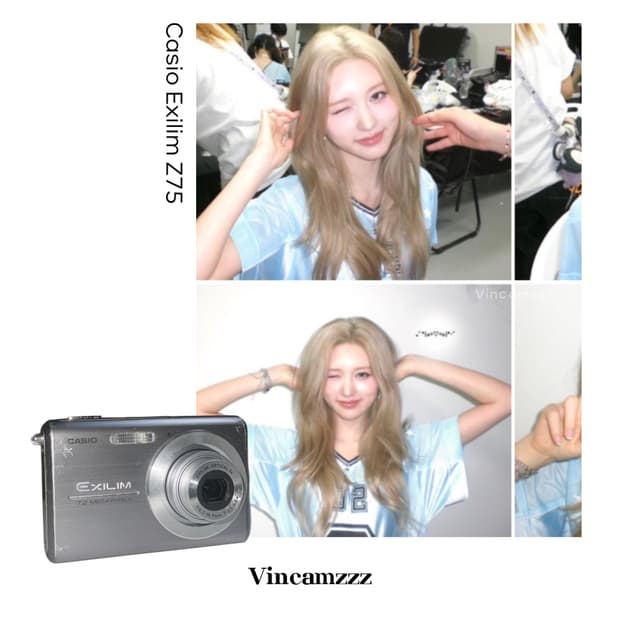 [아이브 가을] Casio 카시오 Exilim 엑슬림 Z75 카메라
