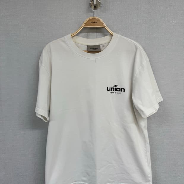 피어오브갓x유니온 반팔 티셔츠