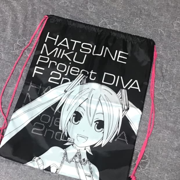 하츠네 미쿠 짐색 가방