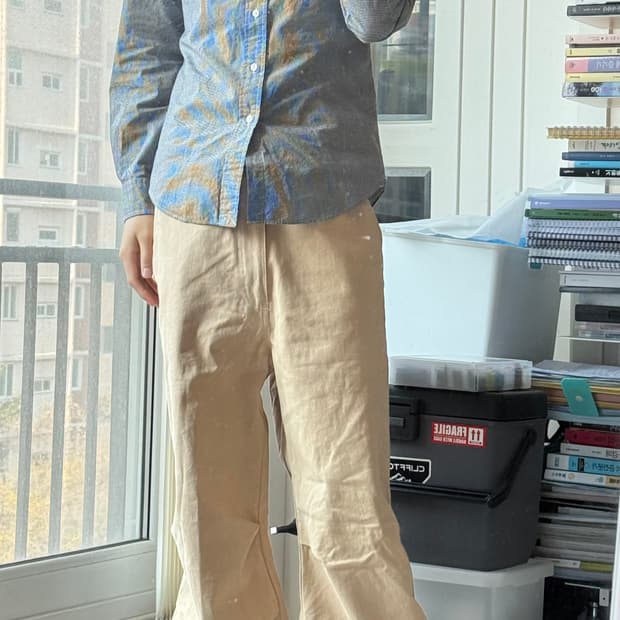 트루릴리전 베이지 팬츠 m 판매