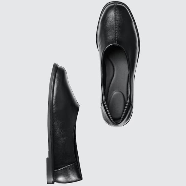 유니클로 C 스퀘어 플랫 슈즈 245