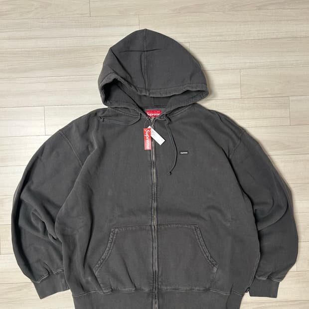 (XL) 슈프림 오버다이드 스몰박스로고 후드집업-24ss