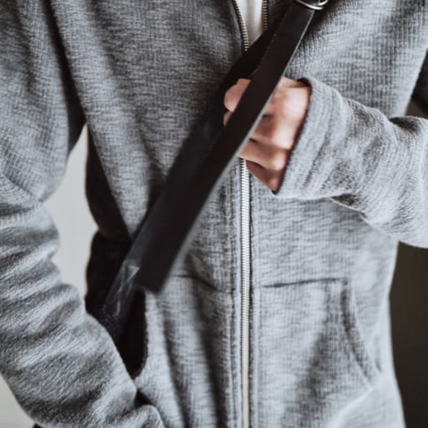 [2] 모노프리베 텍스쳐드 후드집업 그레이