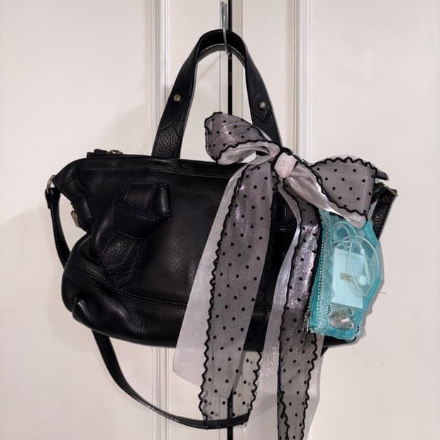 Chloé ribbon mini bag