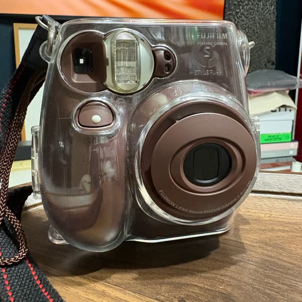 [레어] 초코후지 인스탁스 mini 7S 폴라로이드카메라
