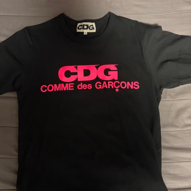 꼼데가르송 CDG 핑크 반팔