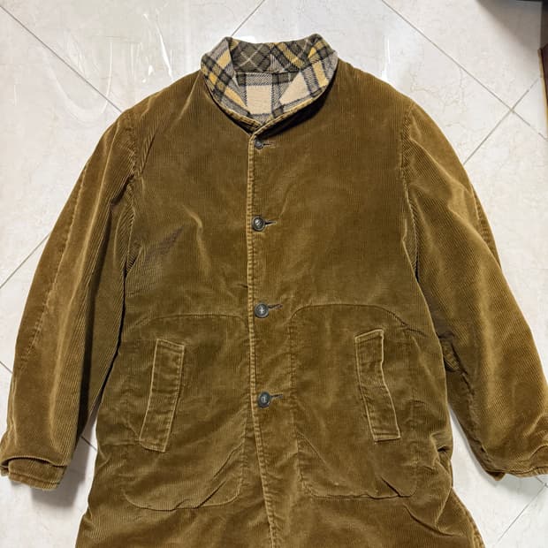 zero king old reversible shawl collar co