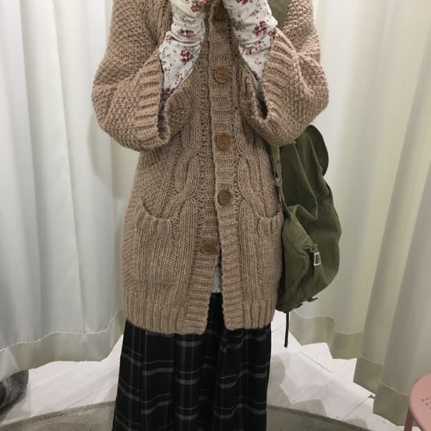 ships shawl collar cardigan