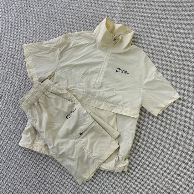 140 네셔널지오그래픽 키즈 반팔 아노락 0408D