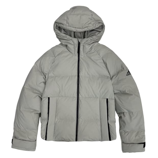 아디다스 덕다운 푸퍼패딩 웜그레이 (S)