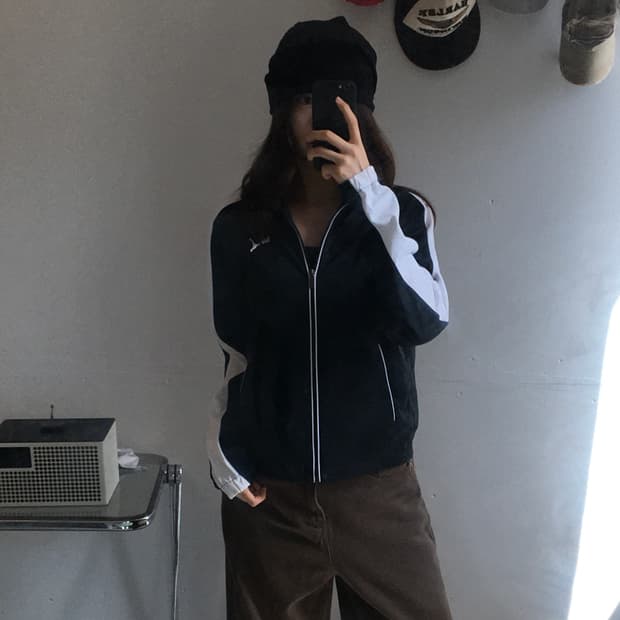 퓨마 사이드라인 트랙탑 집업