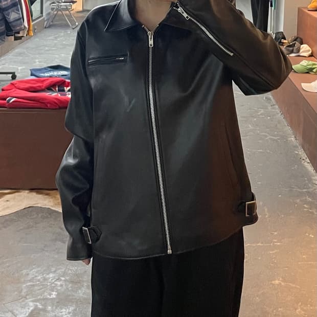 도프제이슨 램스킨 싱글자켓 H2226