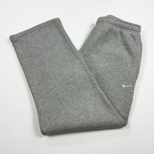 나이키 솔로스우시 와이드 헤비 스웻팬츠 그레이 L