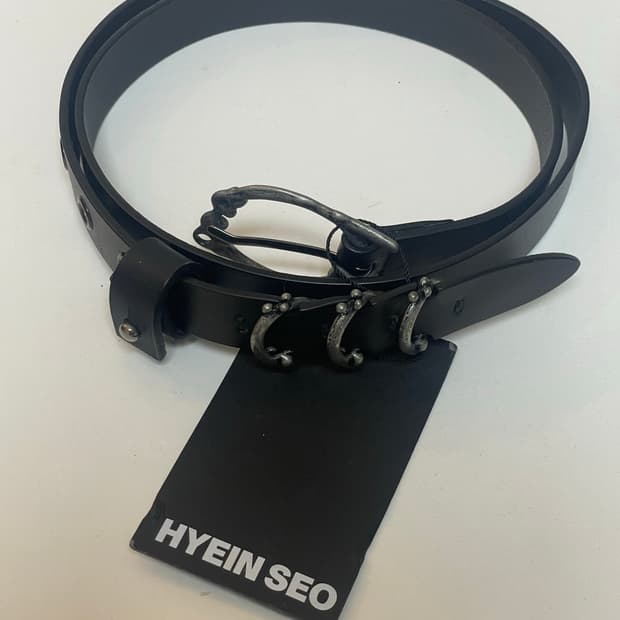 hyeinseo 23ss leather belt 혜인서 벨트