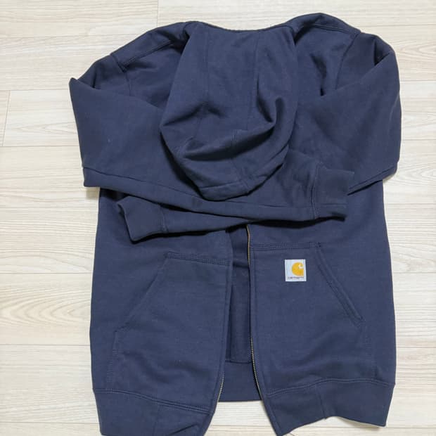 칼하트 후드집업 네이비 