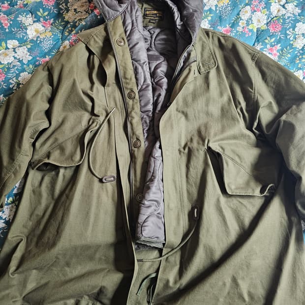 아웃스탠딩 FISHTAIL PARKA_OLIVE S(105)