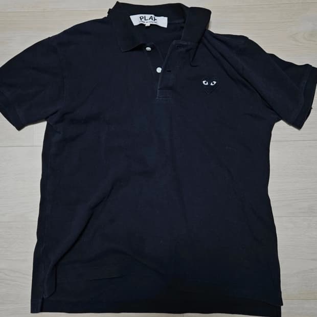 꼼데가르송 블랙와펜 카라티 L