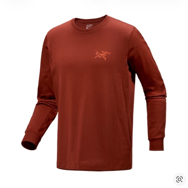 아크테릭스 로고 롱슬리브 티셔츠 세쿼이아