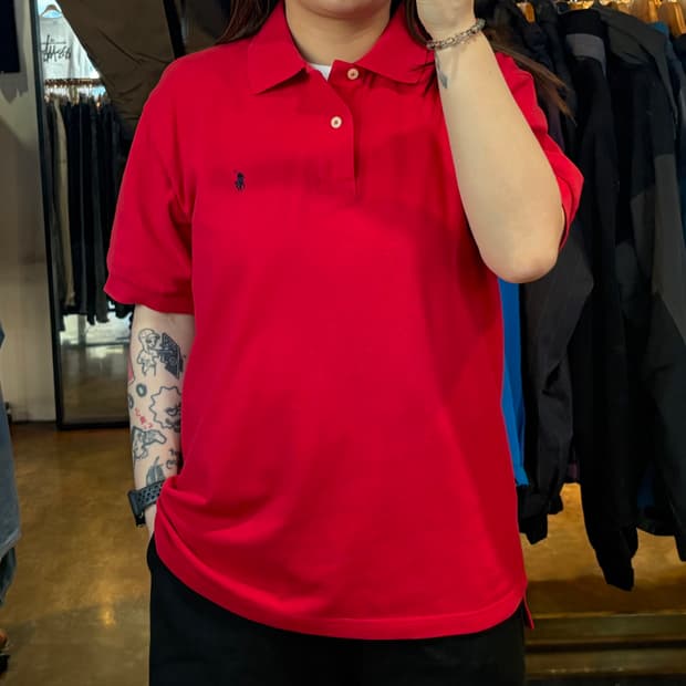 폴로랄프로렌 카라 버튼 반팔