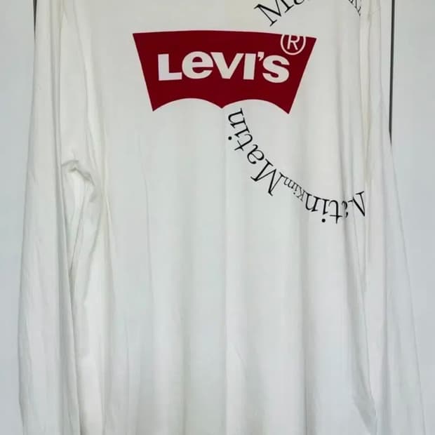 리바이스 마뗑킴레드컬렉션 콜라보 한정판 남여공용