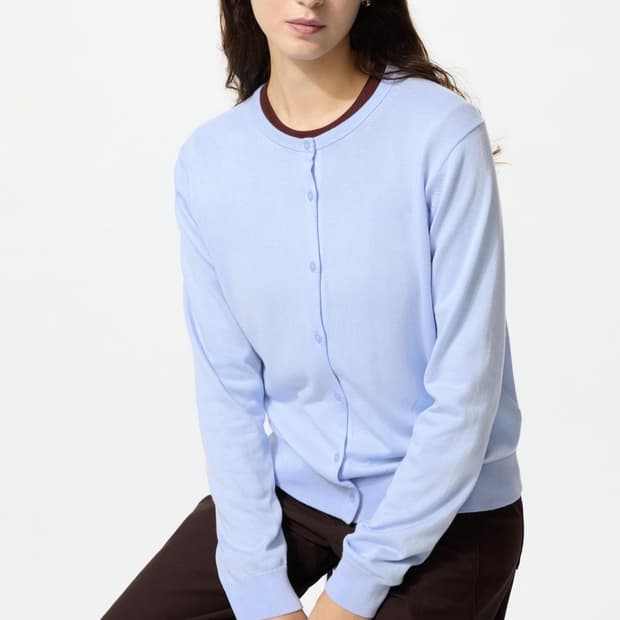 유니클로 UV프로텍션 가디건 L