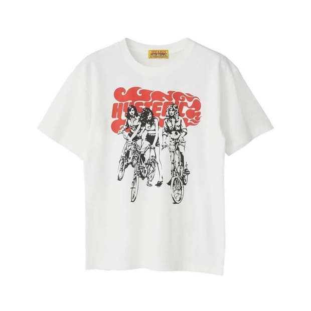 HystericGlamour Hit the road 치비 티셔츠