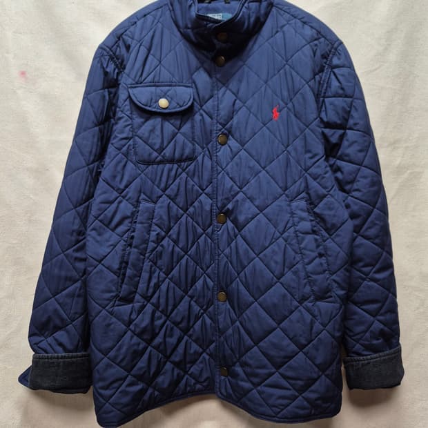 폴로 퀼팅 자켓