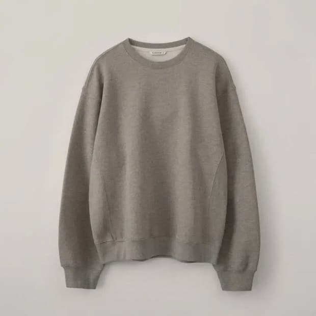 블랭크룸 맨투맨 머드 그레이 1 size