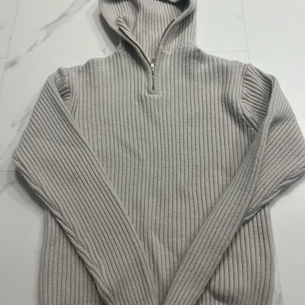 문선 골지 니트