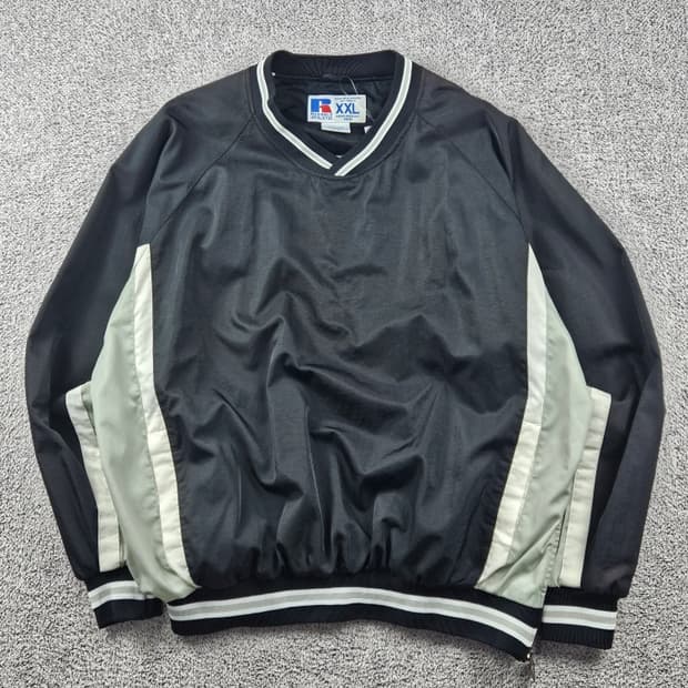 러셀 에슬레틱 나일론 풀오버 웜업 바람막이 자켓 (2XL) / 10687