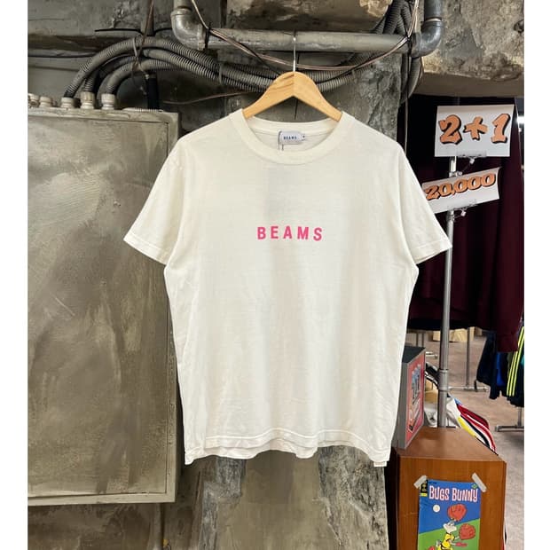 빔즈 반팔티 화이트 M #csz3504